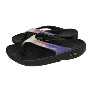OOFOS OOlala Luxe Recovery Sandal Iridescent Women’s EU 36 / US 5